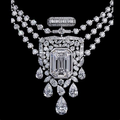 chanel high jewelry no 5 necklace|necklace with 5 diamonds.